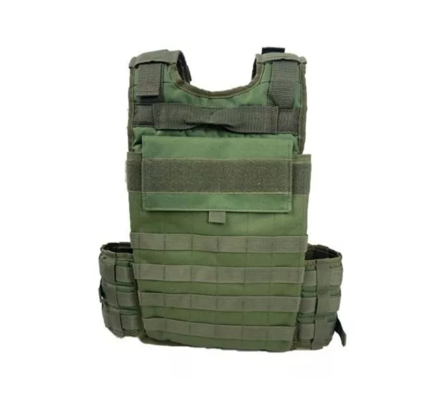 Chaleco, Lastre Porta Placas,seguridad Cross Fit Sick Pack -VERDE