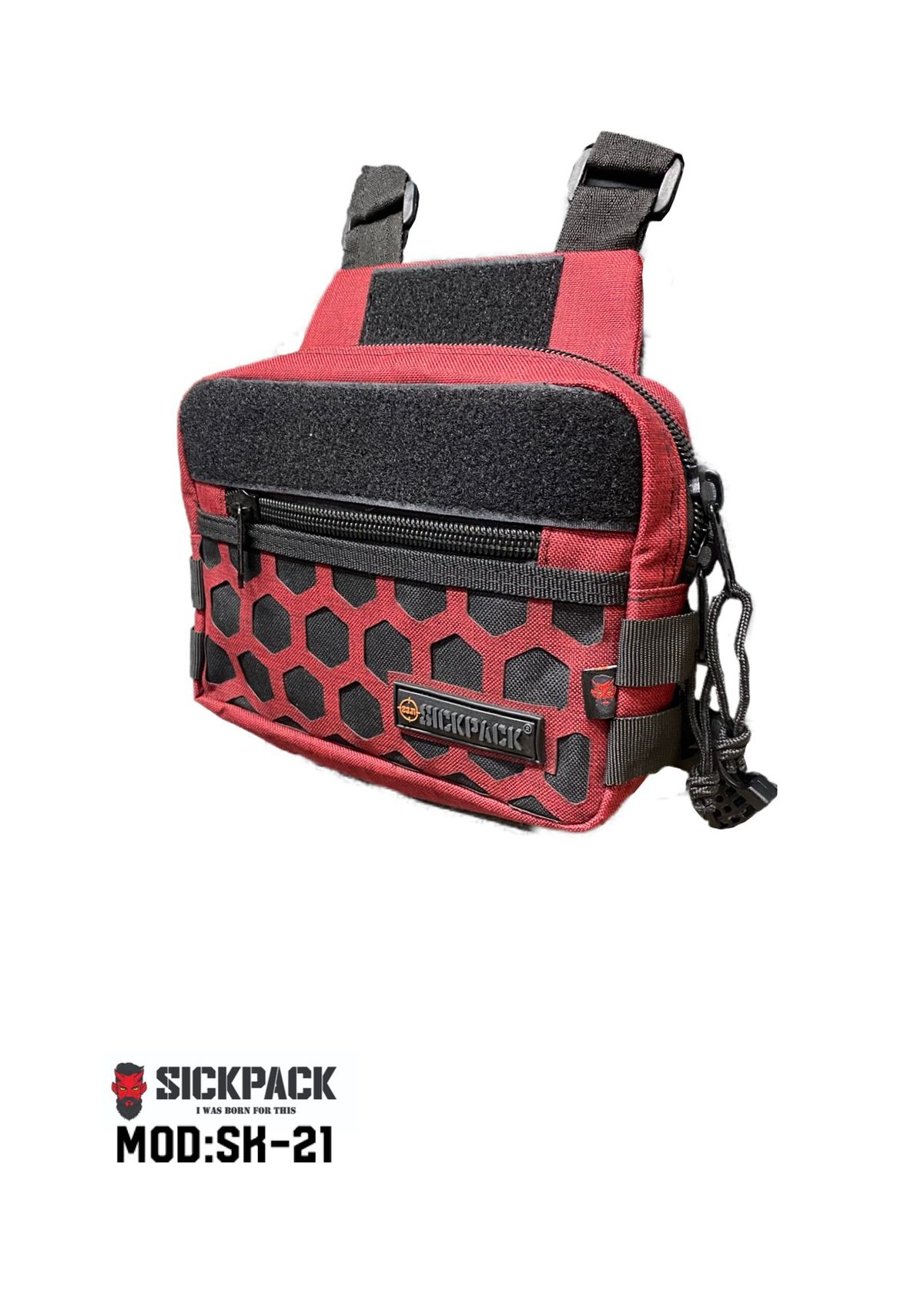 Pechera Táctica Chest Bag Sickpack Sk21 Porta Arma Molle