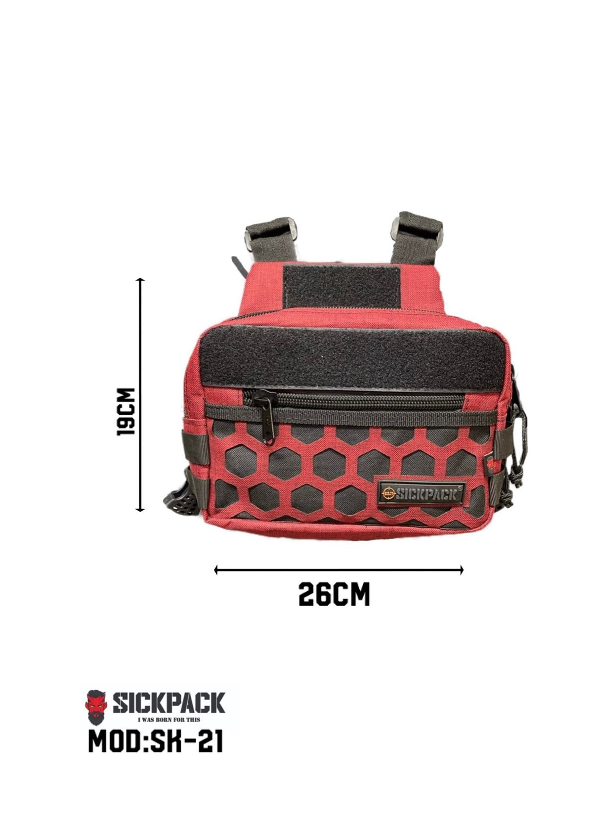 Pechera Táctica Chest Bag Sickpack Sk21 Porta Arma Molle