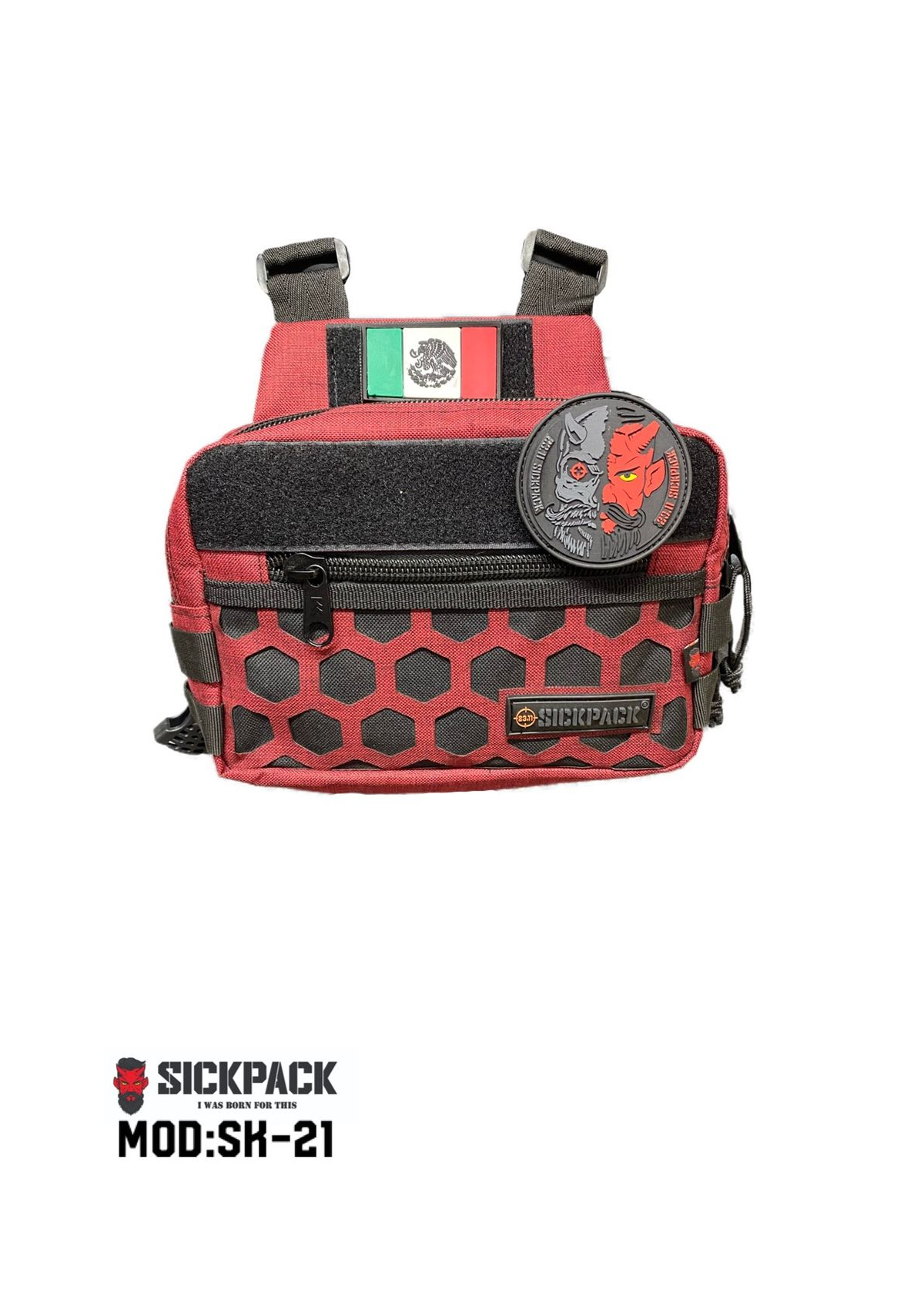 Pechera Táctica Chest Bag Sickpack Sk21 Porta Arma Molle