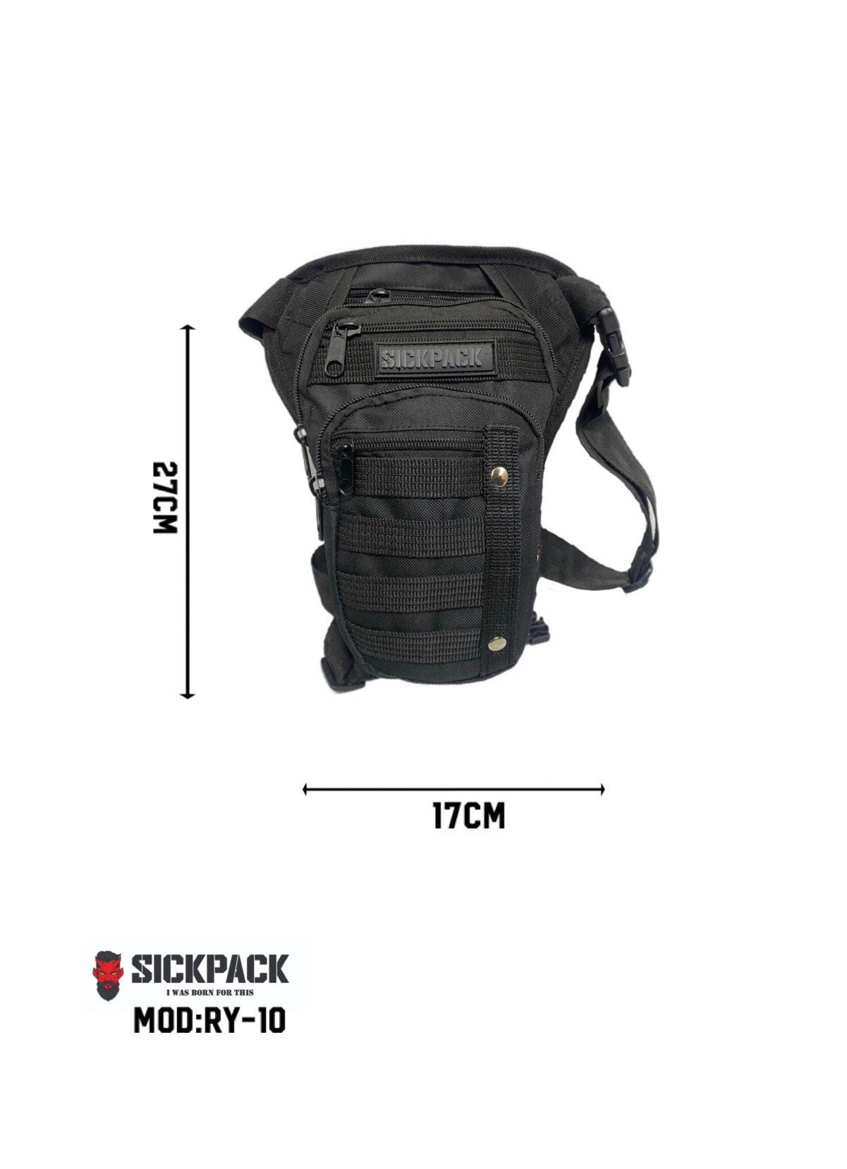Sickpack Piernera Tactica Multi Usos Modelo Ry10