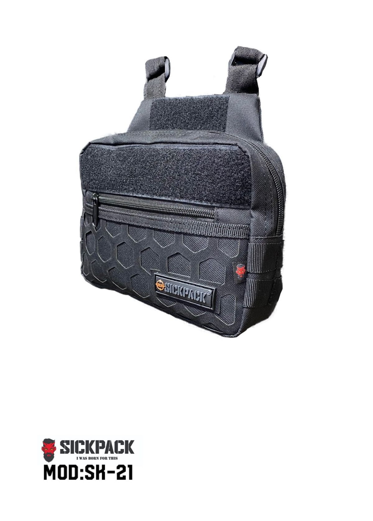 Pechera Táctica Chest Bag Sickpack Sk21 Porta Arma Molle