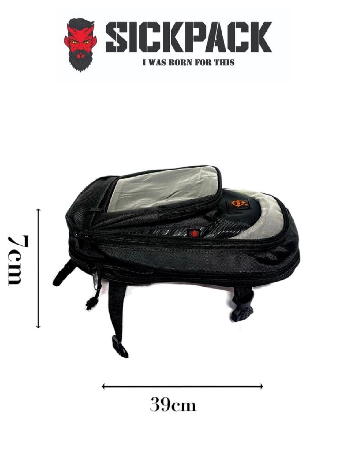 Bolsa Mochila Tanque Tank Bag P Casco Y Celular