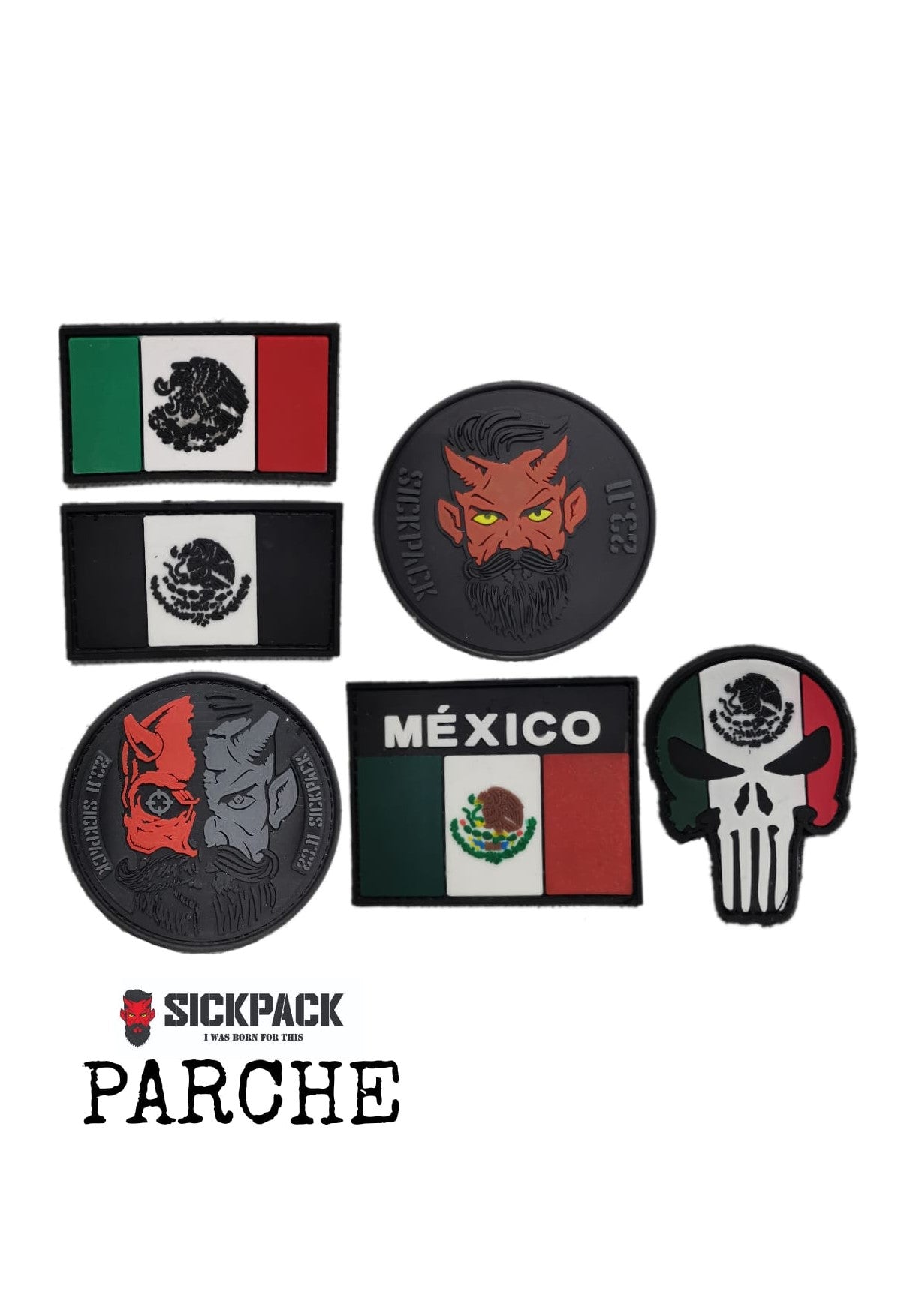 Parches Insignia Táctico Militar Pvc