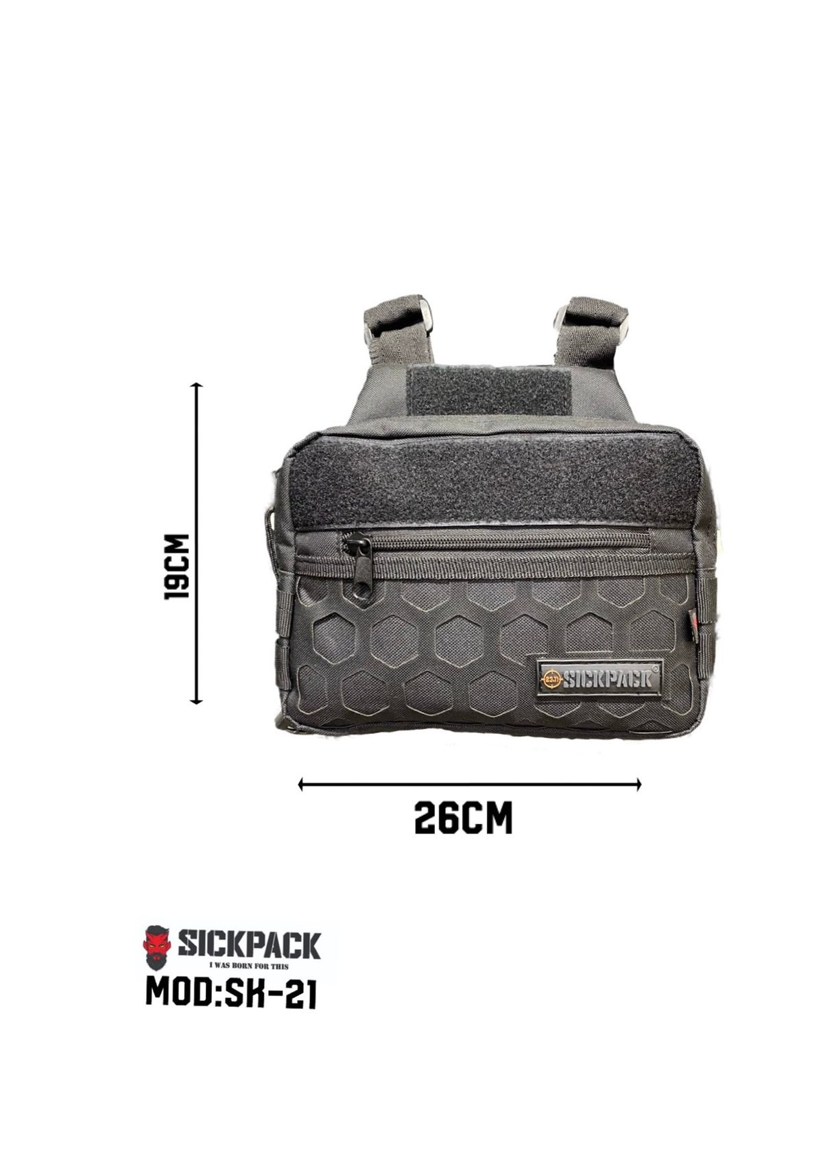 Pechera Táctica Chest Bag Sickpack Sk21 Porta Arma Molle