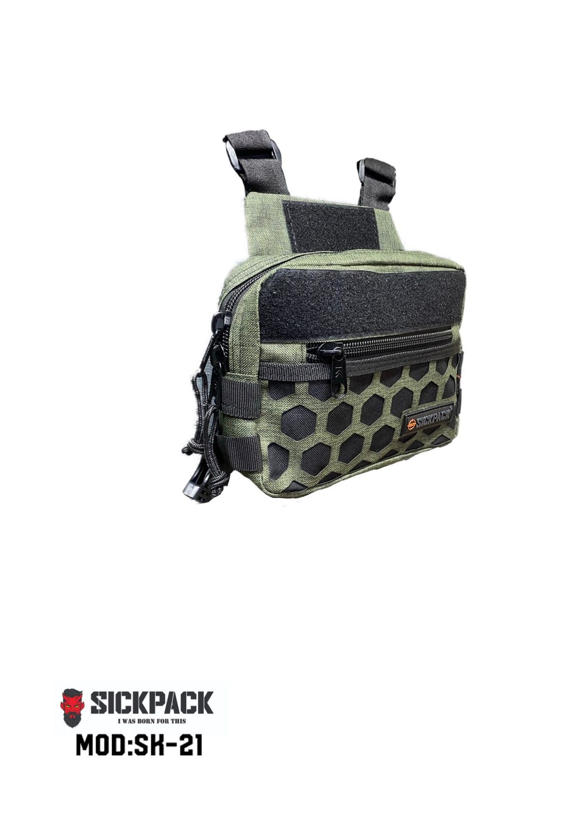 Pechera Táctica Chest Bag Sickpack Sk21 Porta Arma Molle