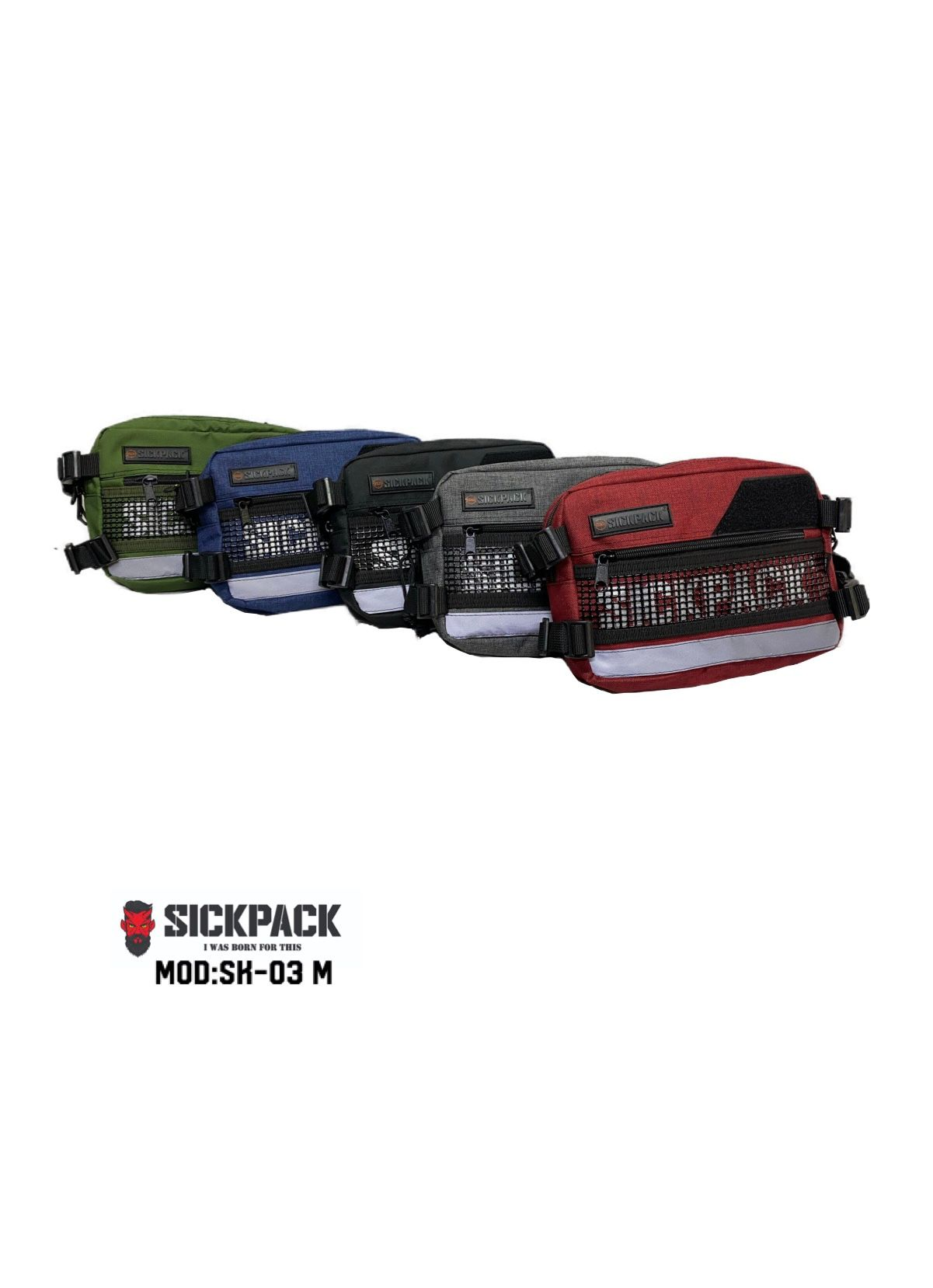 Pechera Bandolera Tactica Sickpack Jb09 +parche Tactico – Sickpack 23.11 MX