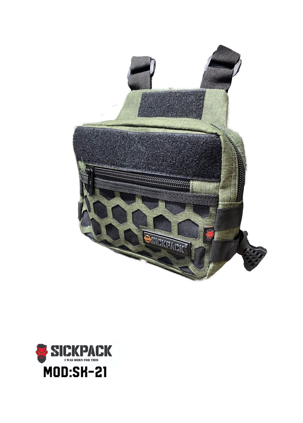 Pechera Táctica Chest Bag Sickpack Sk21 Porta Arma Molle