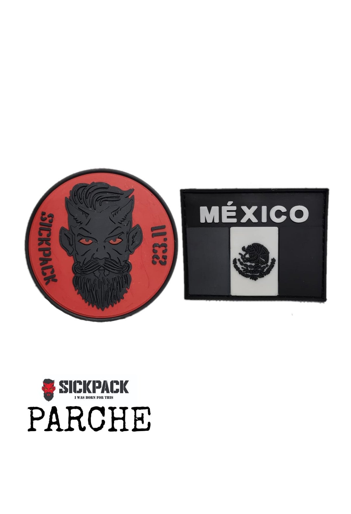 Parches Insignia Táctico Militar Pvc