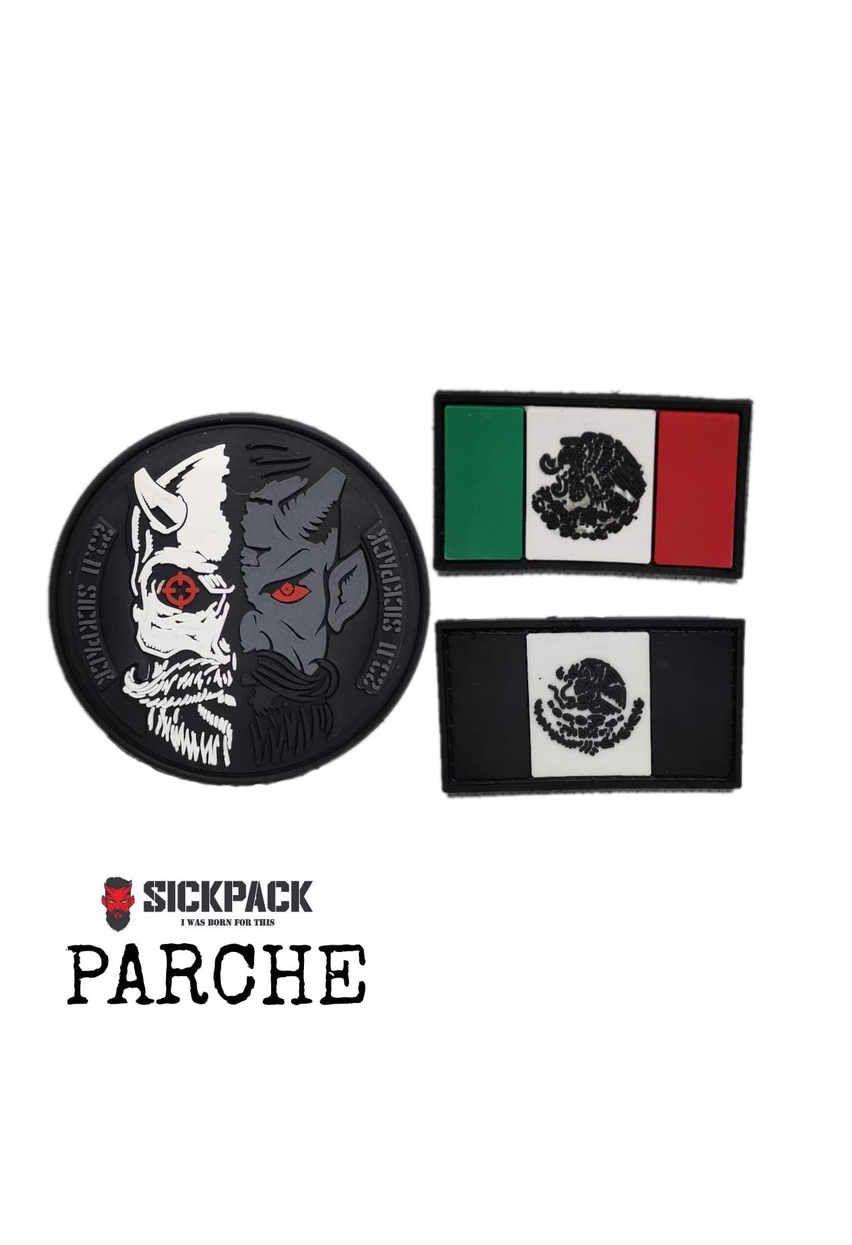 Parches Insignia Táctico Militar Pvc