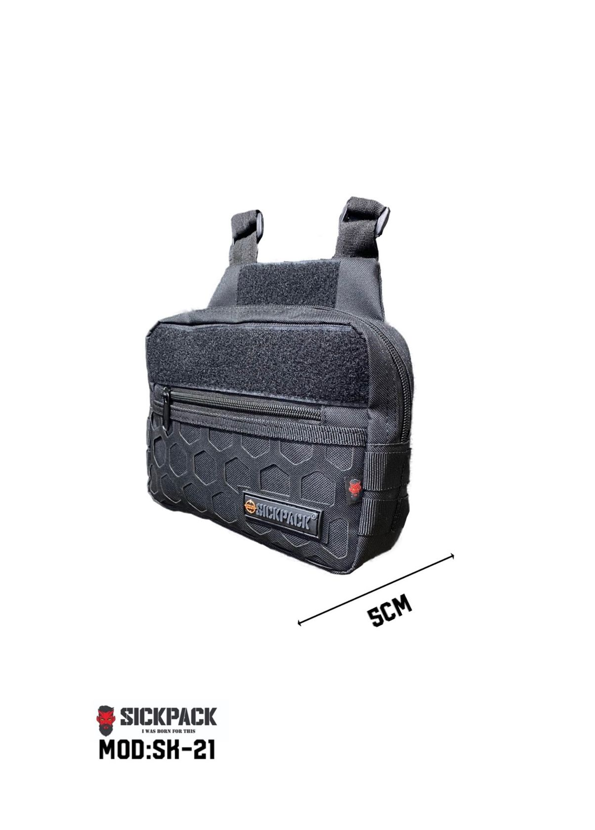 Pechera Táctica Chest Bag Sickpack Sk21 Porta Arma Molle