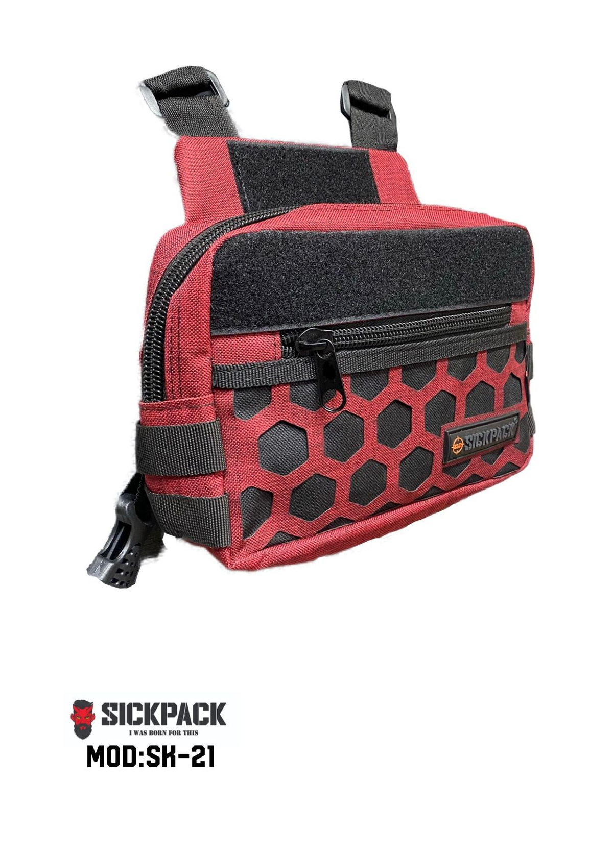 Pechera Táctica Chest Bag Sickpack Sk21 Porta Arma Molle