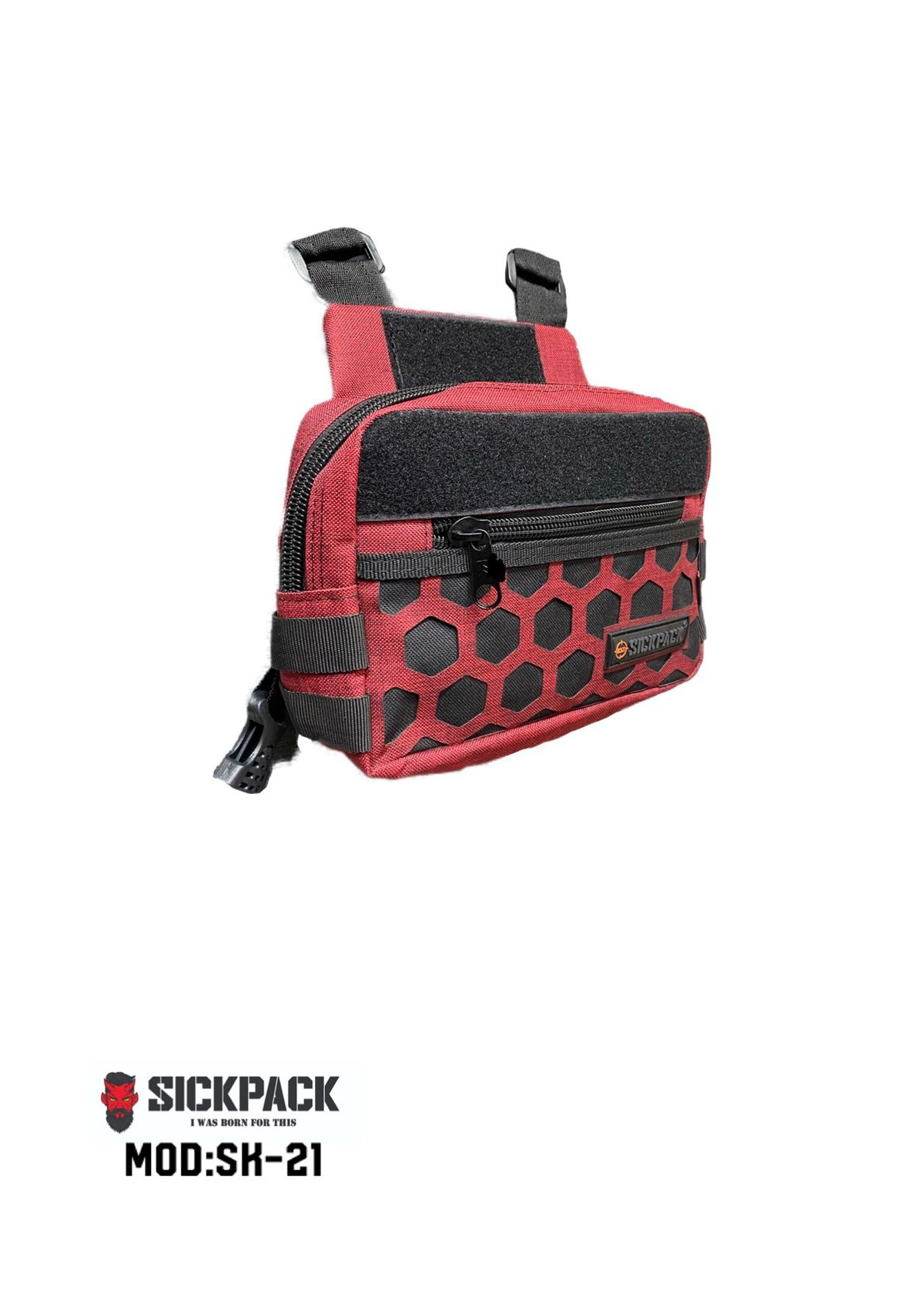 Pechera Táctica Chest Bag Sickpack Sk21 Porta Arma Molle