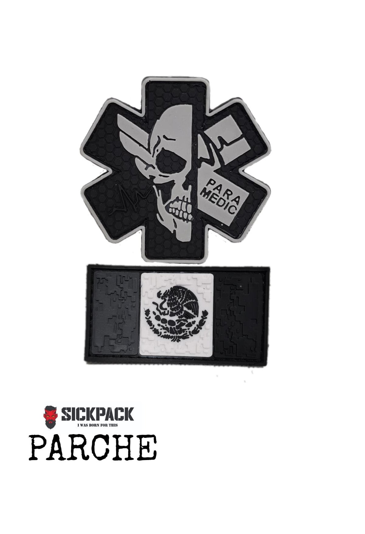 Parches Insignia Táctico Militar Pvc