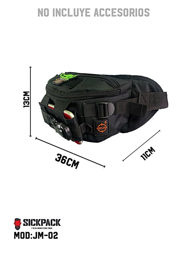 Canguro Cangurera Riñonera Bandolera Táctico Sickpack Jmm2