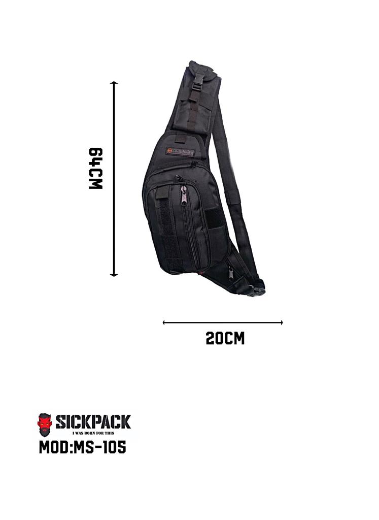 Canguro Cangurera Riñonera Bandolera Táctico Sickpack Ms-105