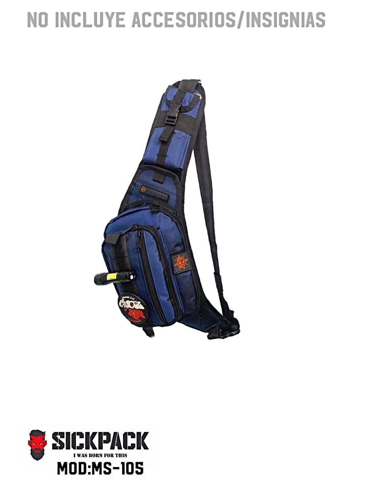 Canguro Cangurera Riñonera Bandolera Táctico Sickpack Ms-105
