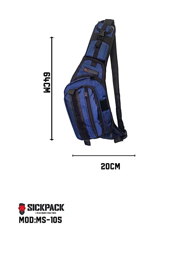 Canguro Cangurera Riñonera Bandolera Táctico Sickpack Ms-105