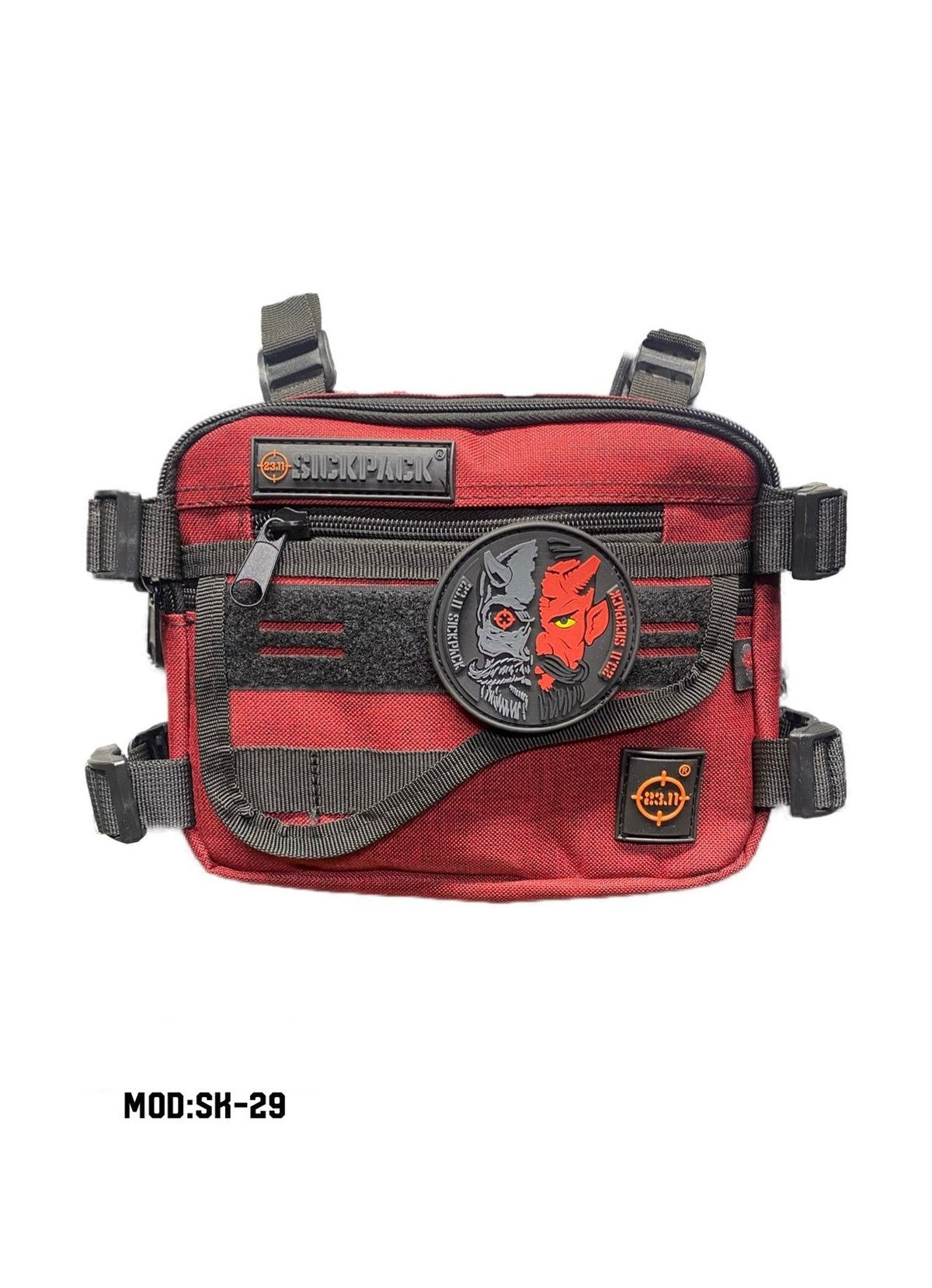 Chest Bag Sickpack Sk29 Pechera Tactica Porta Arma Molle