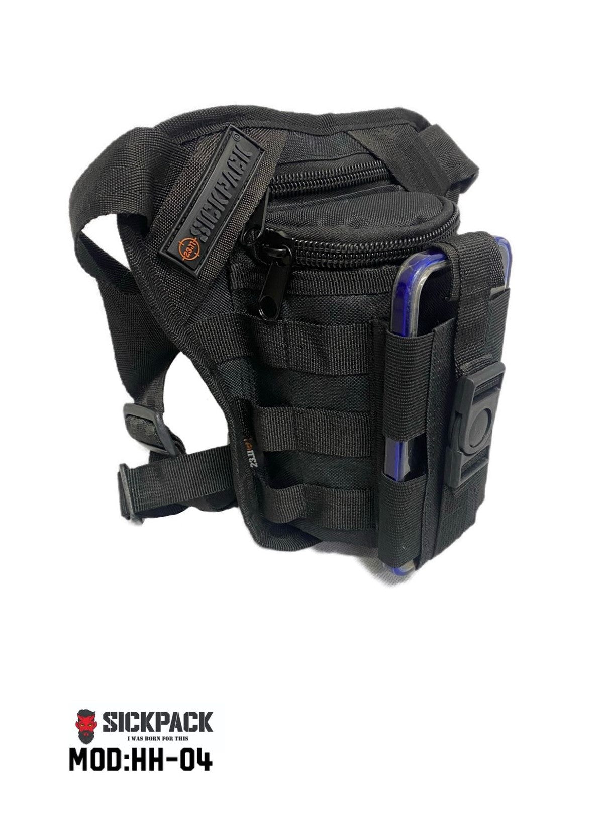 Piernera Táctica Sickpack P Celular Sphh04 Multiusos