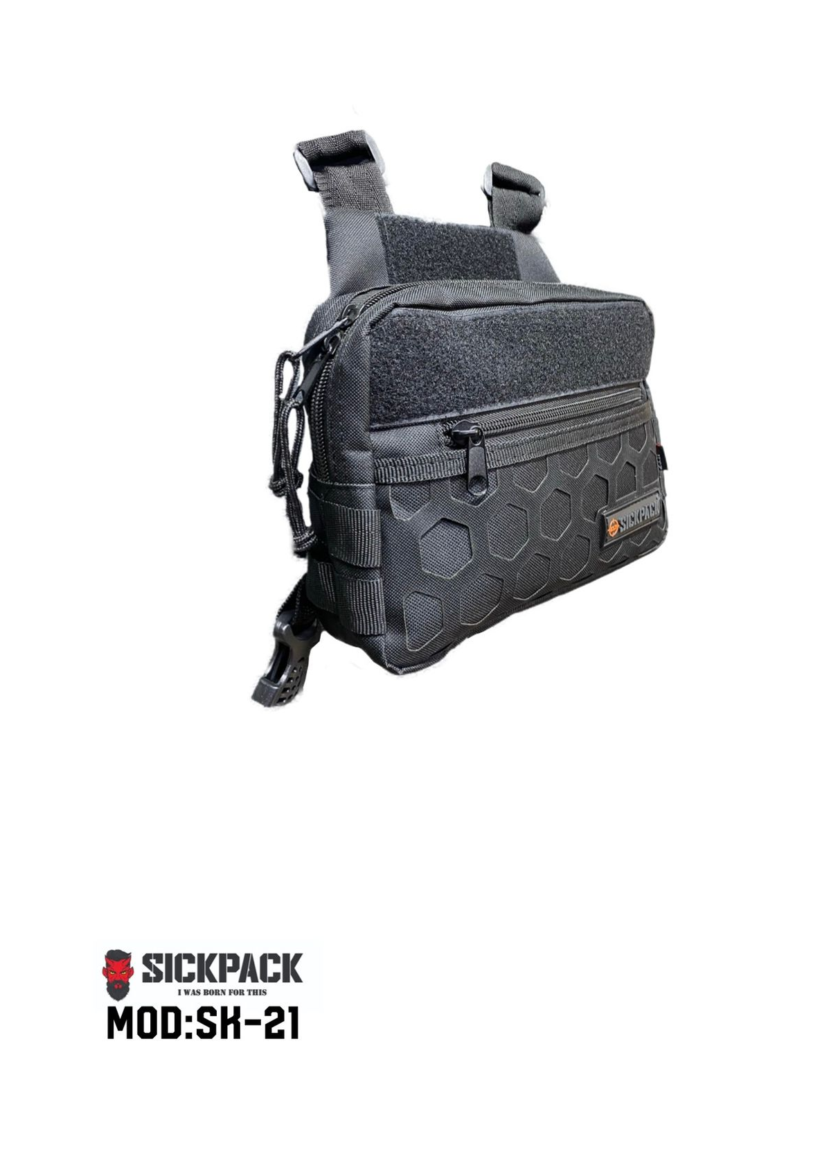Pechera Táctica Chest Bag Sickpack Sk21 Porta Arma Molle
