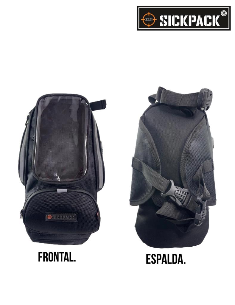 Tank Bag Impermeable Reflejant Sickpack Mochila Motociclista