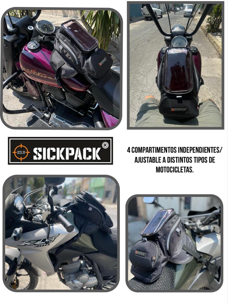 Tank Bag Impermeable Reflejant Sickpack Mochila Motociclista