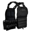 Chaleco Táctico porta placas Bungee 2R, Con accesorios incluidos.