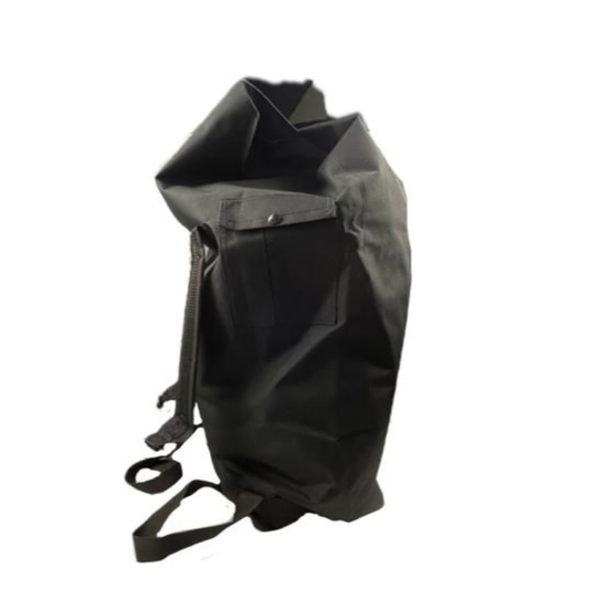 Saco De Avio Militar Colores Mochila Maleta Costal Negro