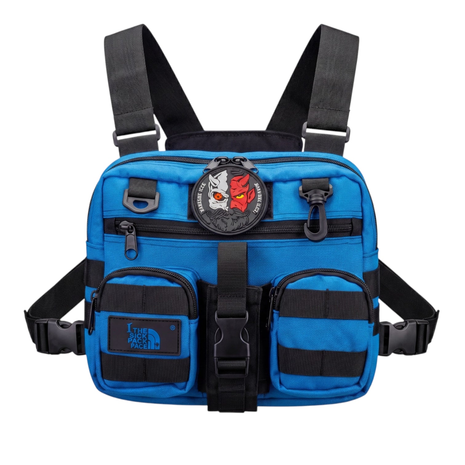Pechera Sickpack Fz02 Chest Bag con Bolsa Oculta y Porta Celular