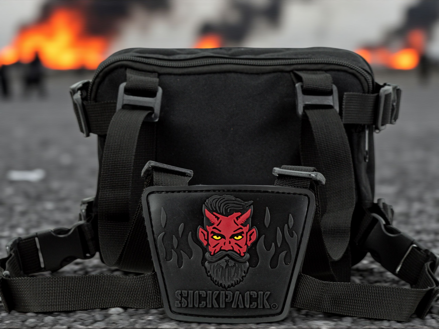 Chest Bag Sickpack Sk29 Pechera Tactica Porta Arma Molle