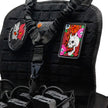 Chaleco Táctico porta placas Bungee 2R, Con accesorios incluidos.