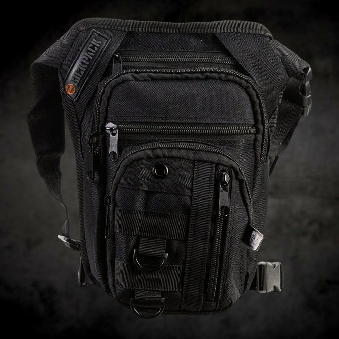 Piernera Táctica y Riñonera Sickpack RY14, Muslera Multiusos Ajustable