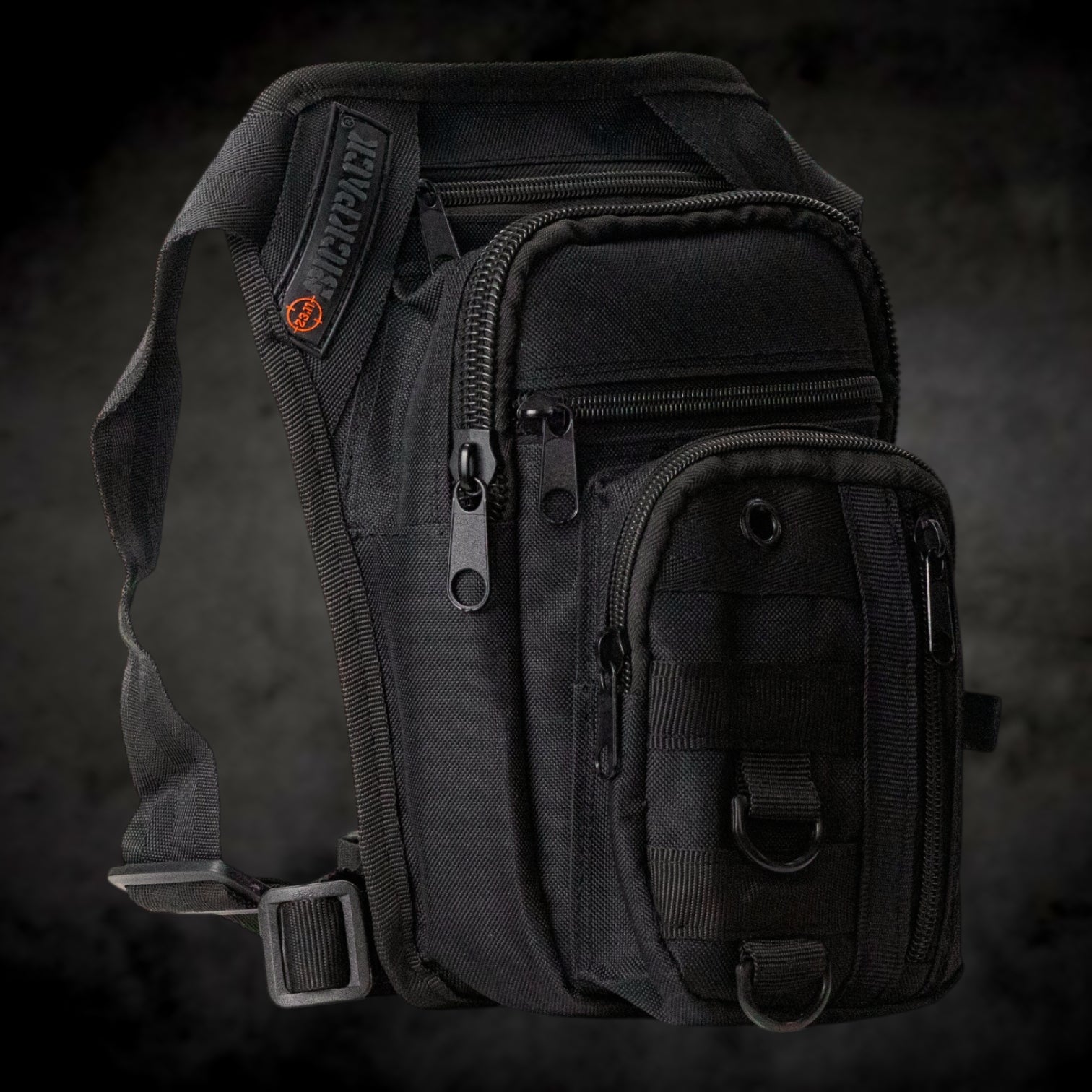 Piernera Táctica y Riñonera Sickpack RY14, Muslera Multiusos Ajustable