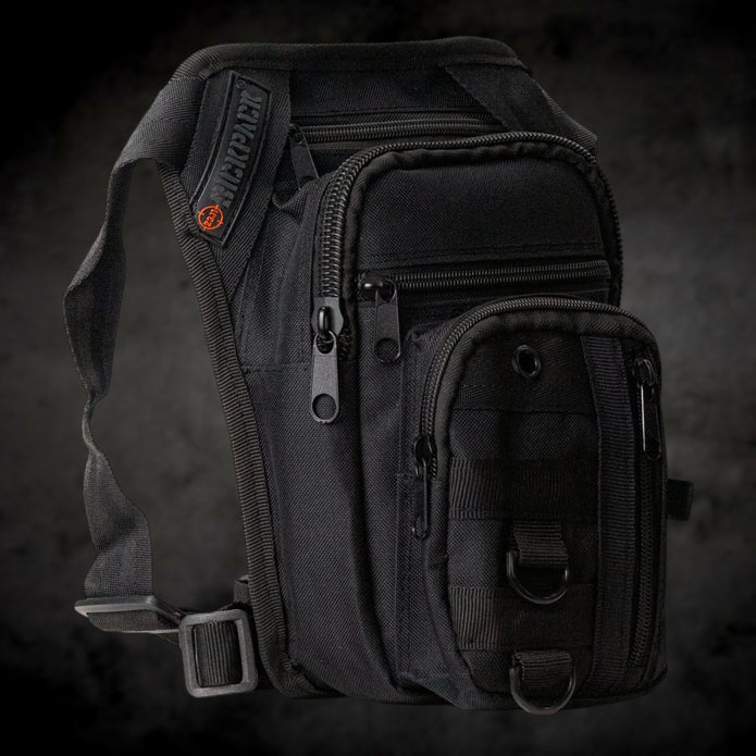 Piernera Táctica y Riñonera Sickpack RY14, Muslera Multiusos Ajustable
