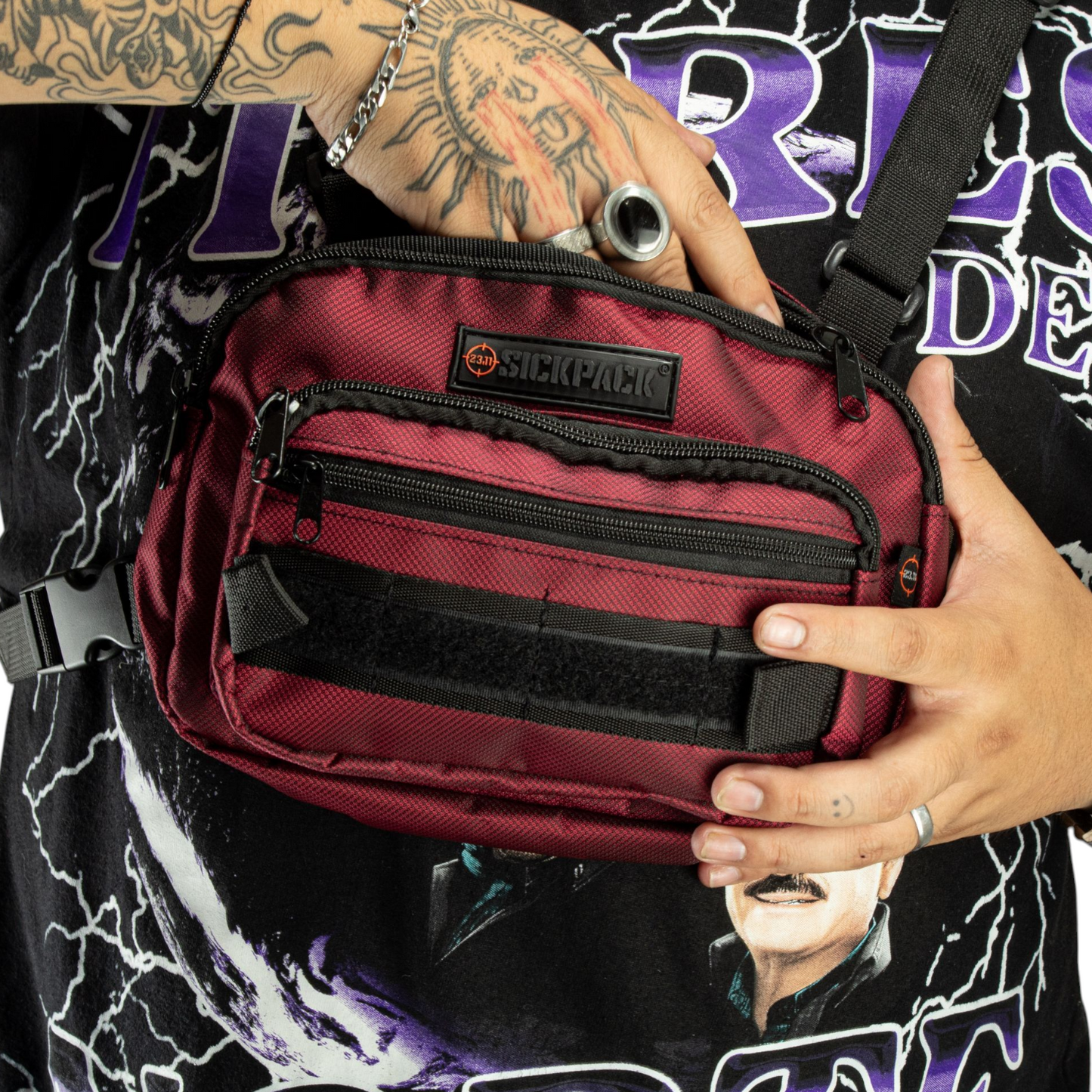Pechera Tactica Chest Bag Sickpack Sk31 Slim 4 Compartimento