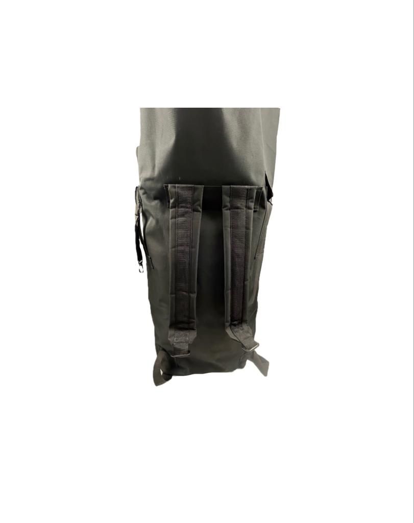Saco De Avio Militar Colores Mochila Maleta Costal Negro