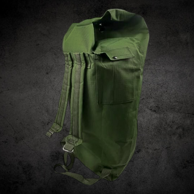 Saco De Avio Militar Colores Mochila Maleta Costal Verde
