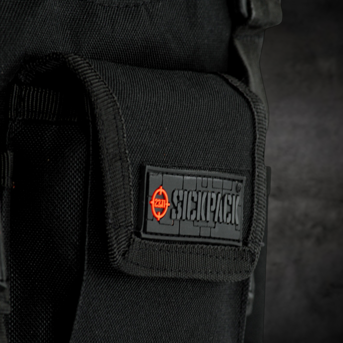 Double Chest Bag Sickpack Sk12 Slim P/ Telefono + Radio