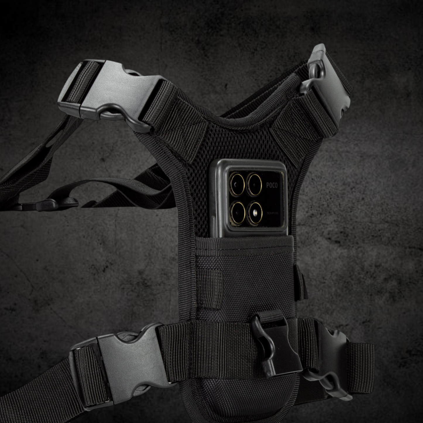 Pechera Porta Celular Chest Bag Anti Deformación Running