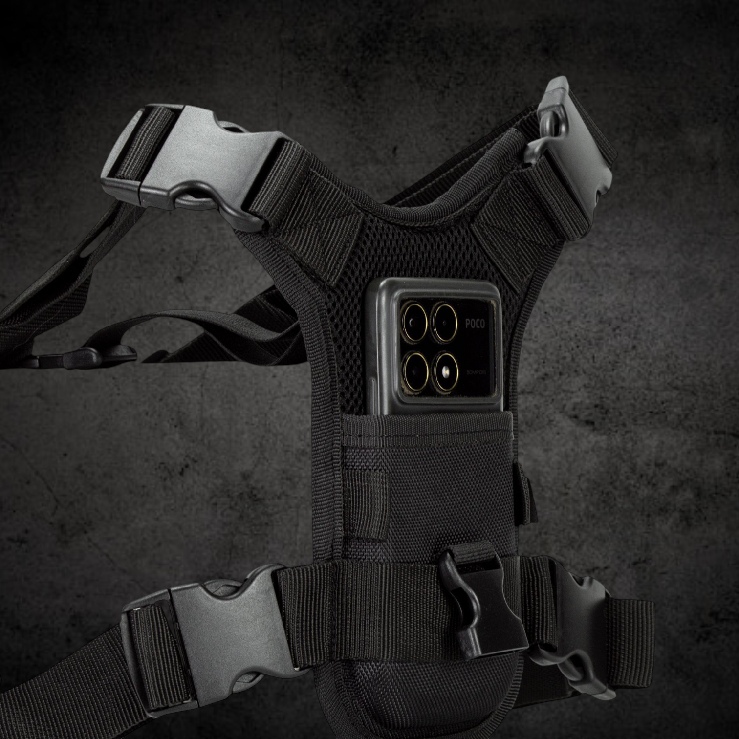 Pechera Porta Celular Chest Bag Anti Deformación Running
