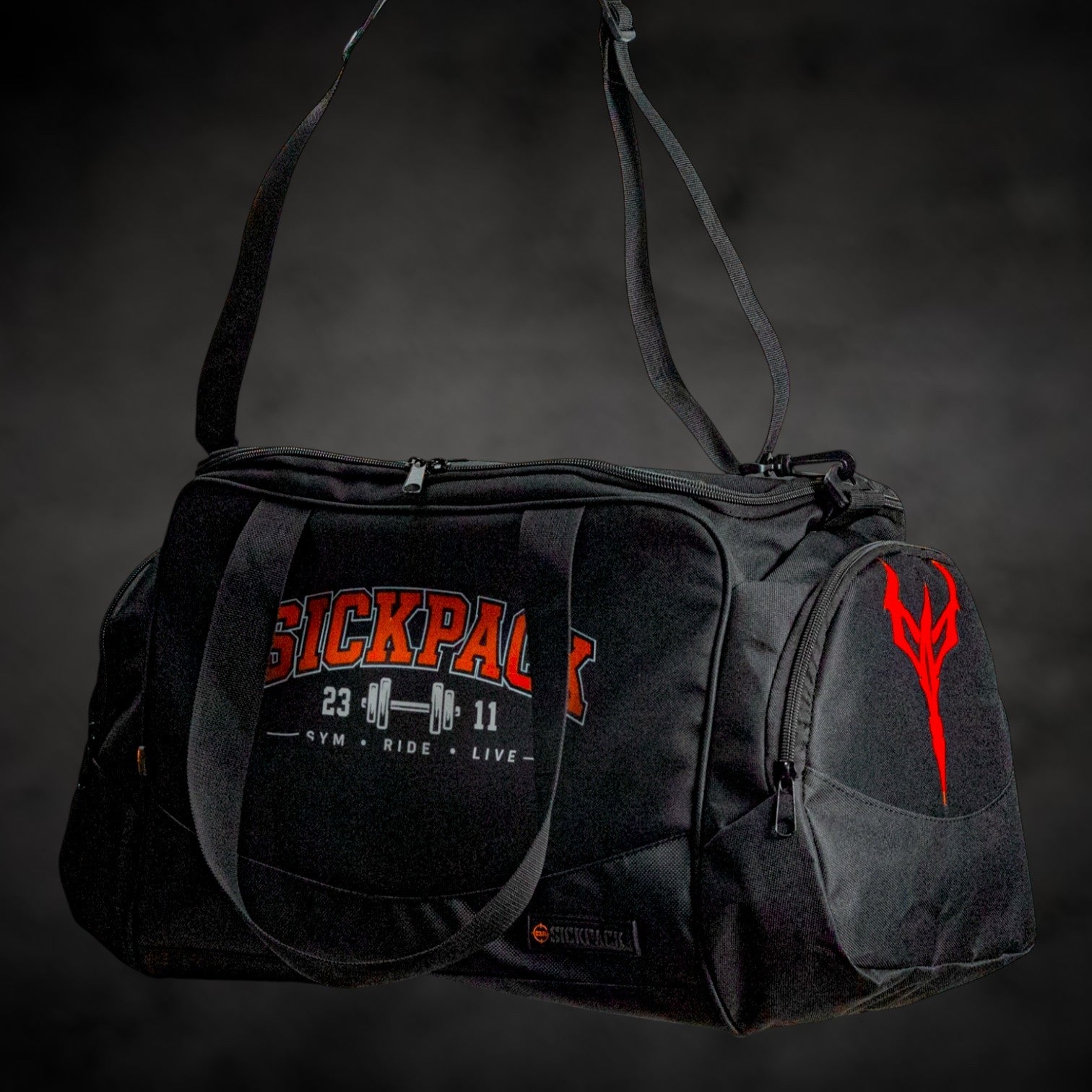 Maleta Deportiva, Mochila para Gym con 3 Compartimentos, Bolsa para viaje.