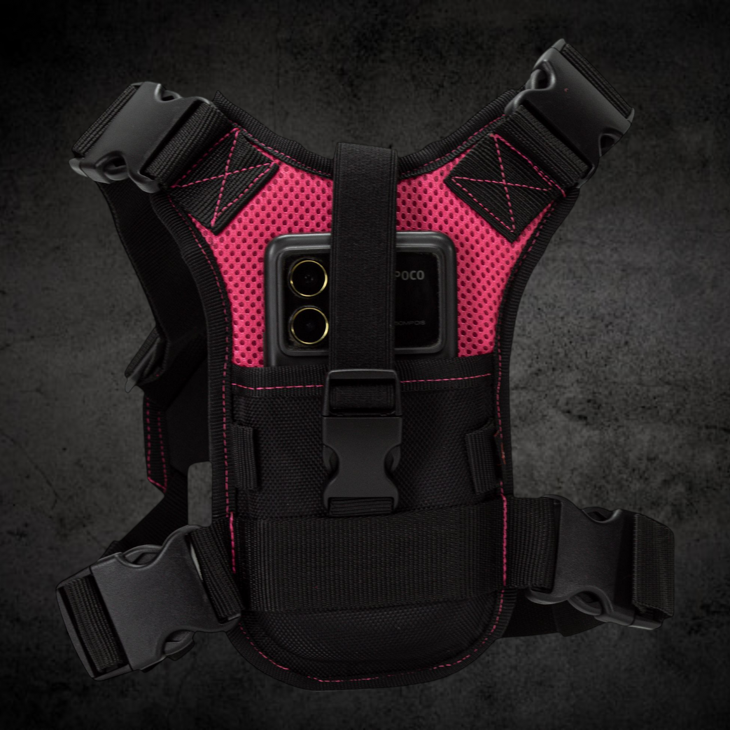 Pechera Porta Celular Chest Bag Anti Deformación Running