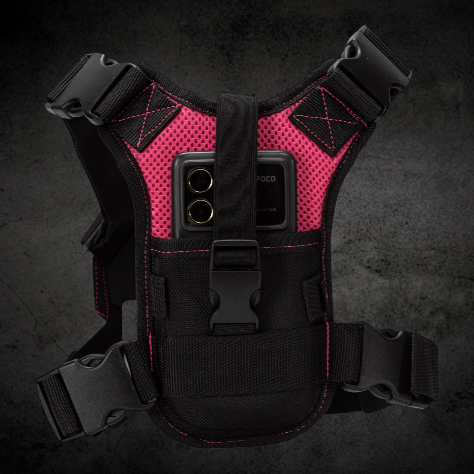 Pechera Porta Celular Chest Bag Anti Deformación Running