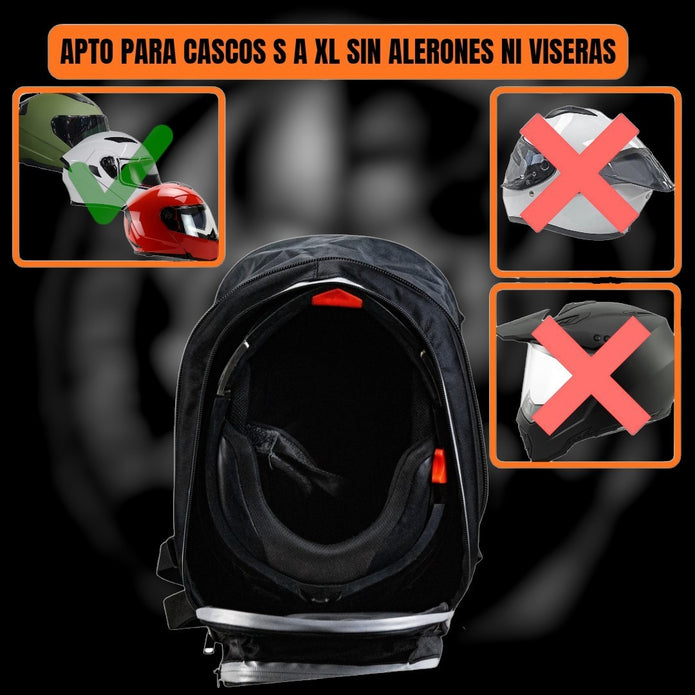 Mochila Para Tanque, Maleta Porta Casco Y Porta Celular