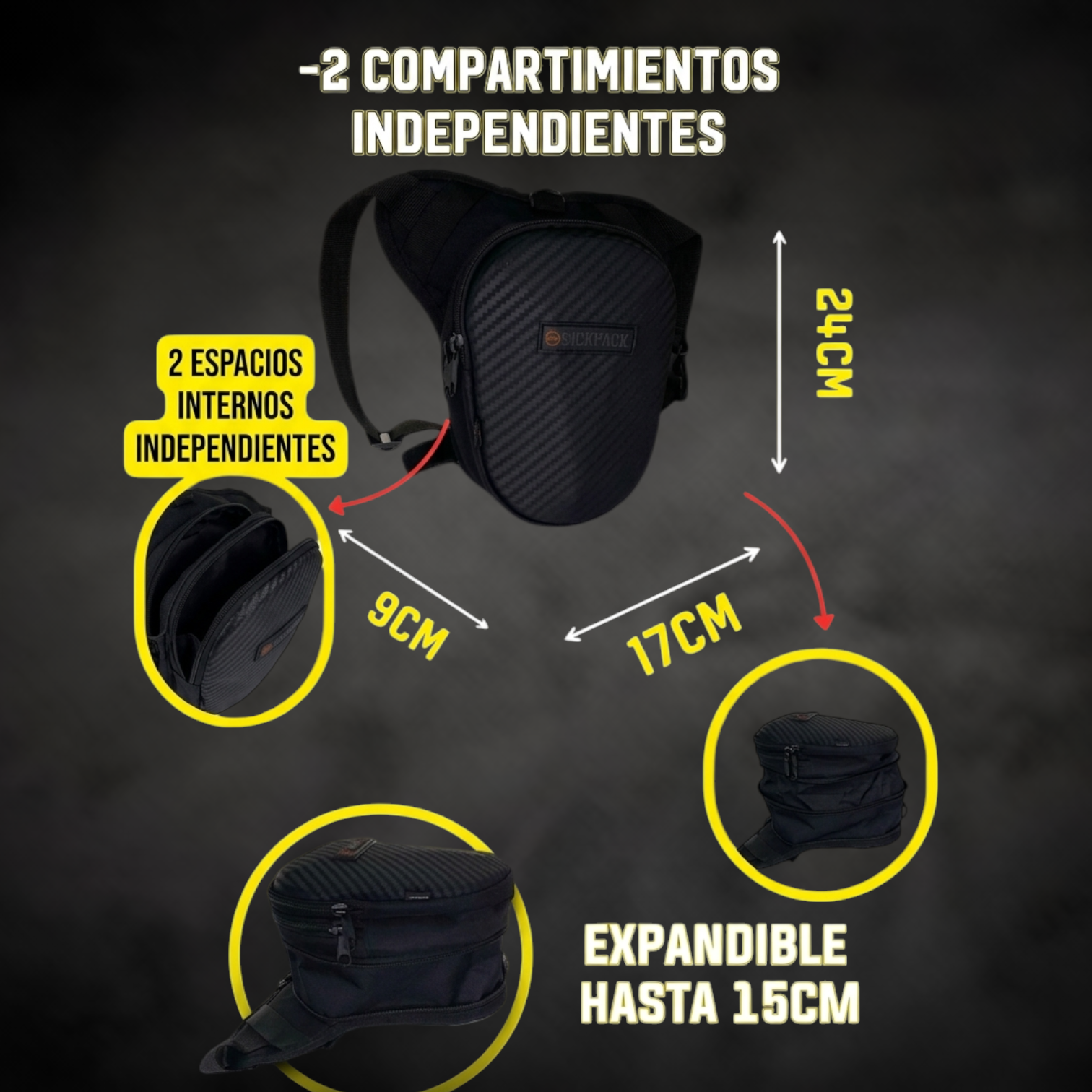 Piernera BK Expandible y Anti Deformación
