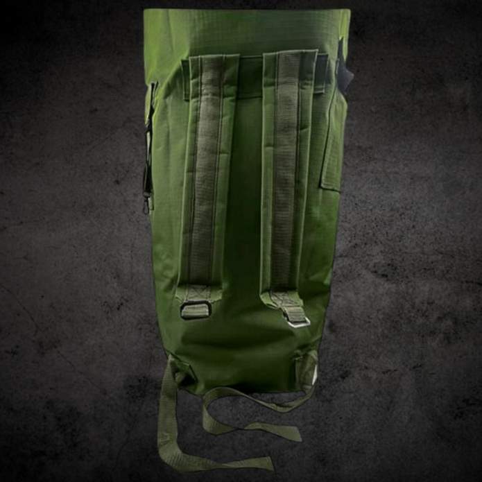 Saco De Avio Militar Colores Mochila Maleta Costal Verde