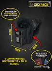 Piernera Riñonera Táctica JB10 Biker Sickpack Multiusos