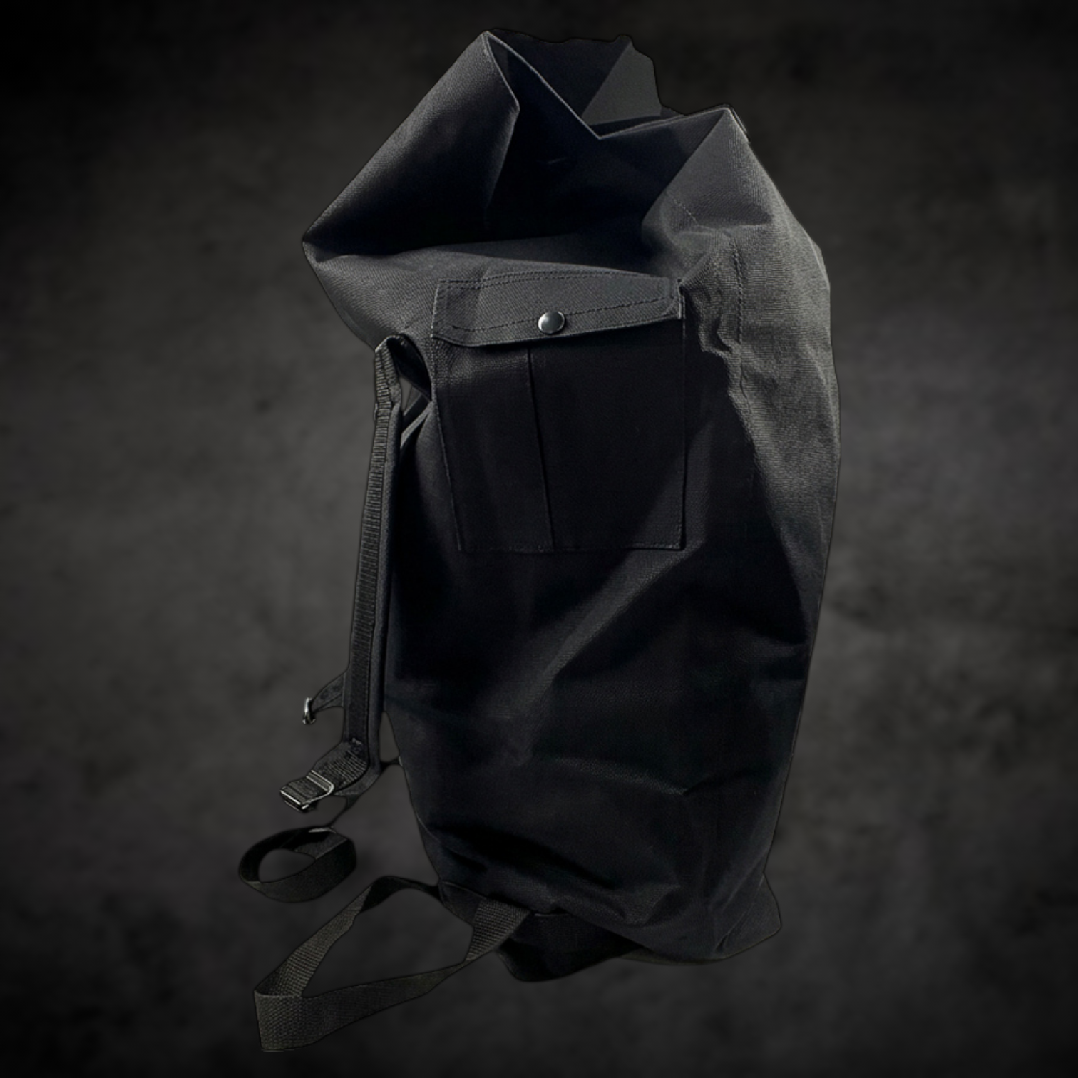 Saco De Avio Militar Colores Mochila Maleta Costal Negro
