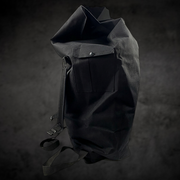 Saco De Avio Militar Colores Mochila Maleta Costal Negro